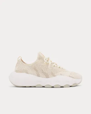 Apex Flash Runner Beige / Grey Low Top Sneakers