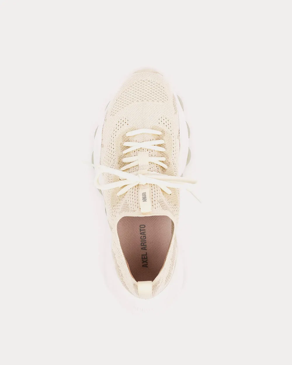 Apex Flash Runner Beige / Grey Low Top Sneakers