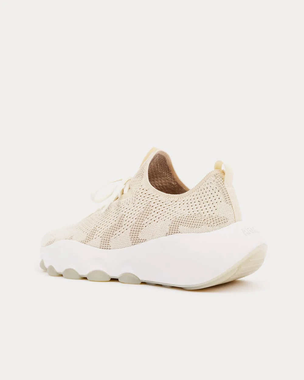 Apex Flash Runner Beige / Grey Low Top Sneakers