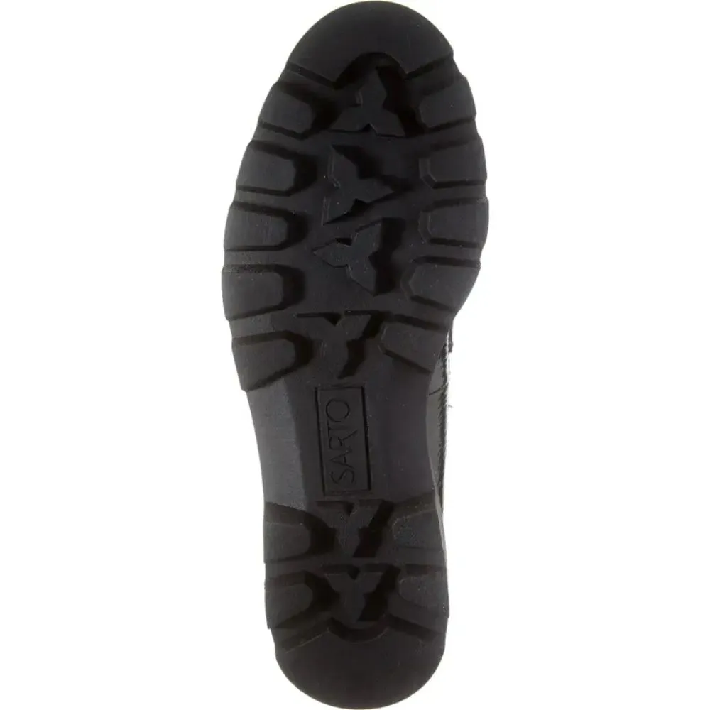 Balinna Black Patent Franco Sarto Loafers