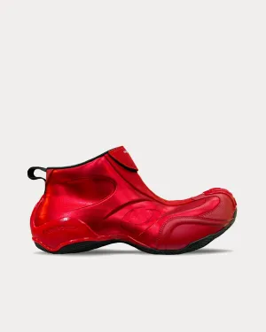 Basketball Red Mid Top Sneakers