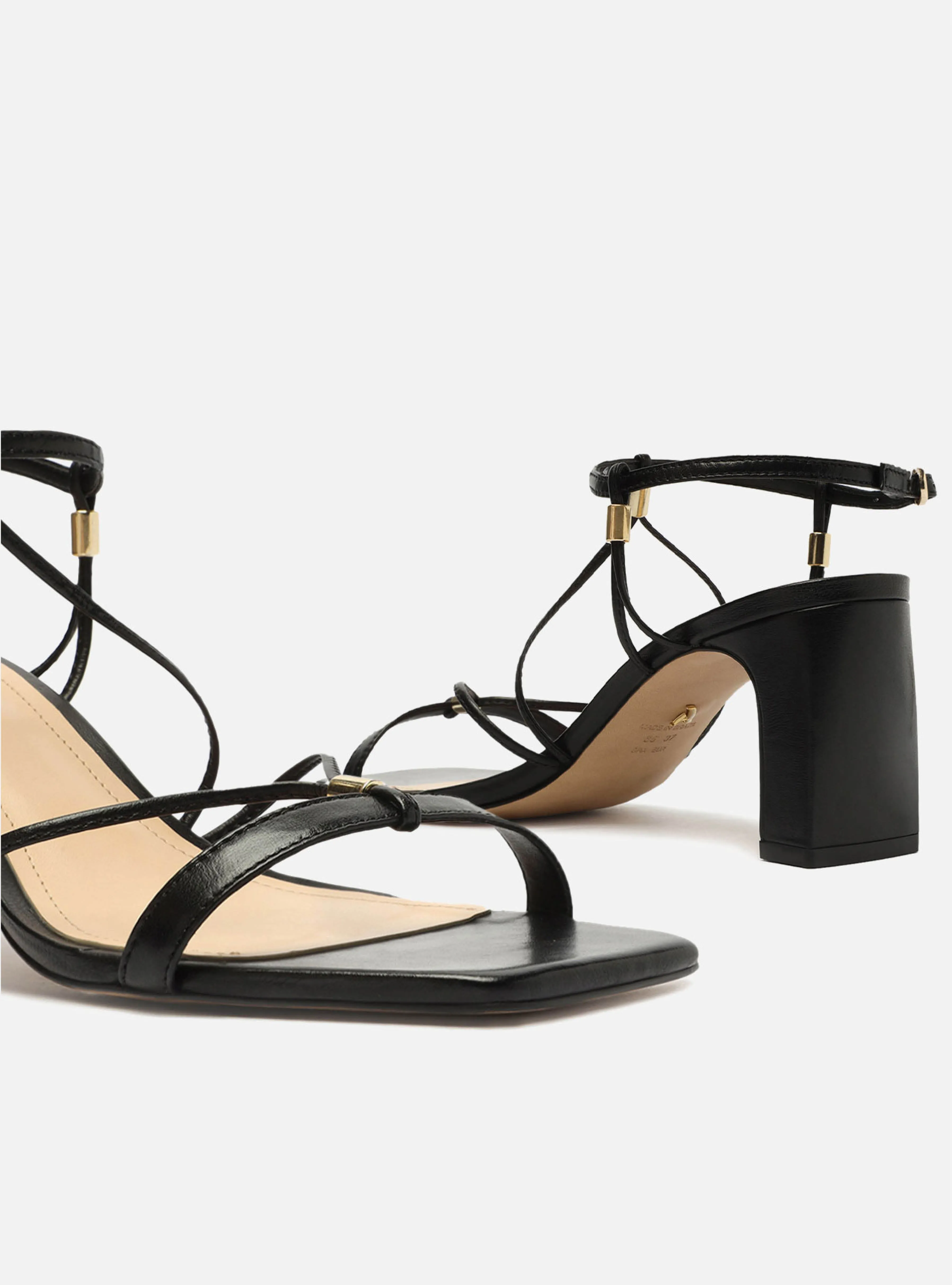 Bella Mid Block Sandal