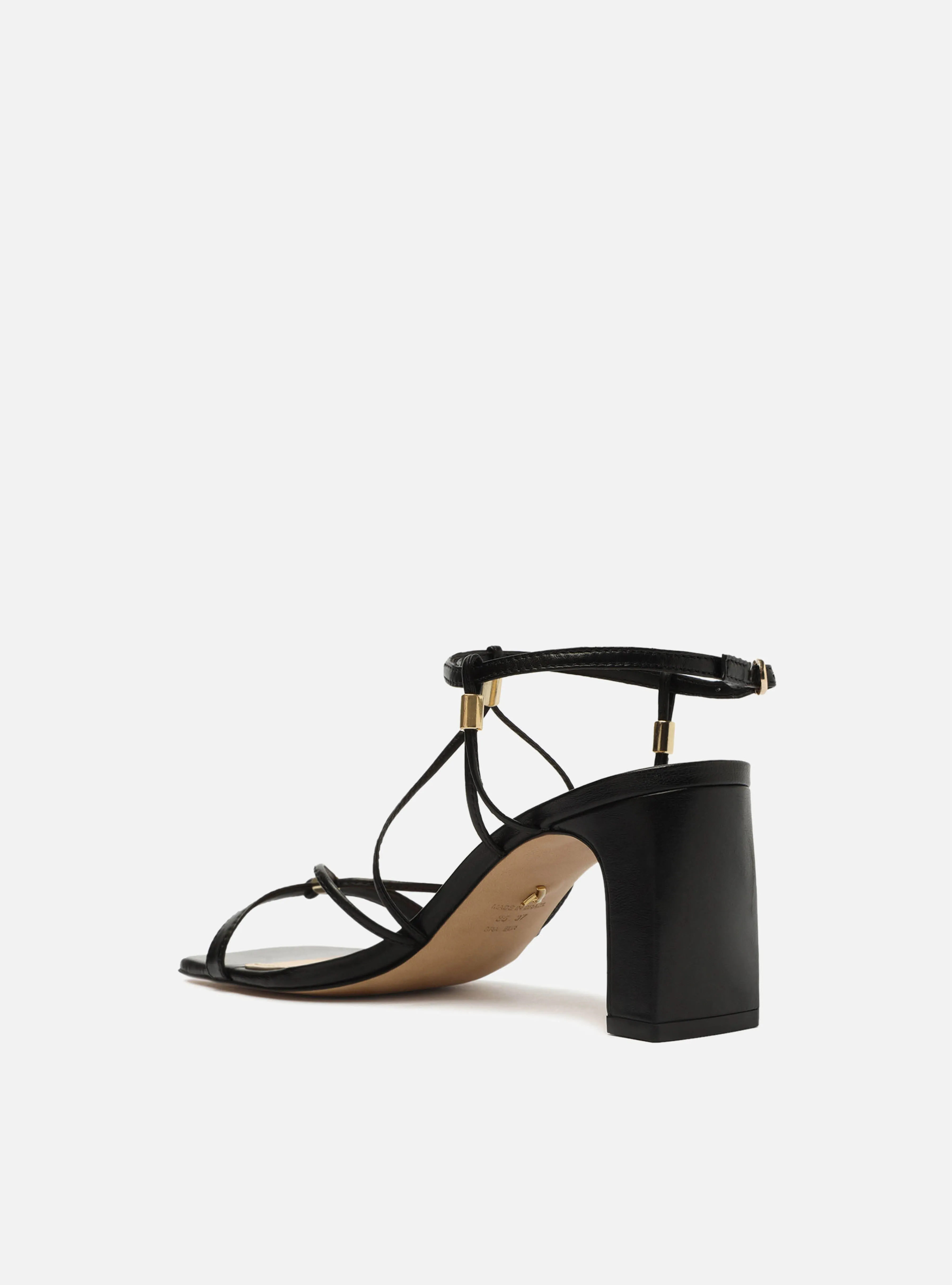 Bella Mid Block Sandal