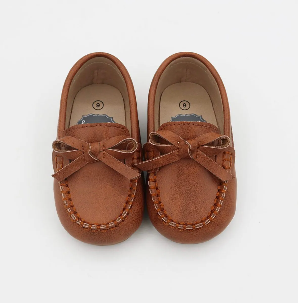 Boy Moccasins Brown