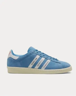 Campus Leather-Trimmed Suede  Blue low top sneakers
