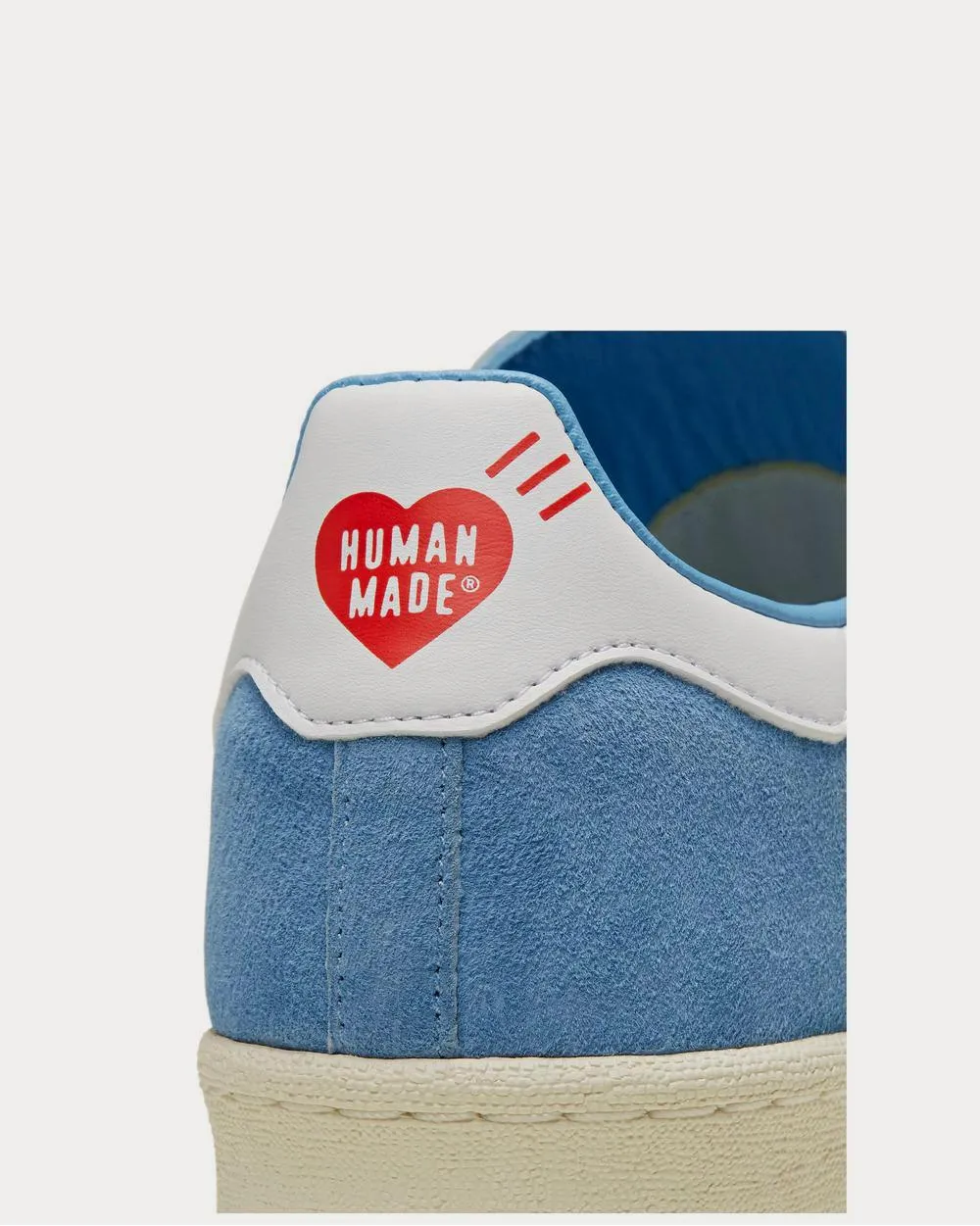 Campus Leather-Trimmed Suede  Blue low top sneakers
