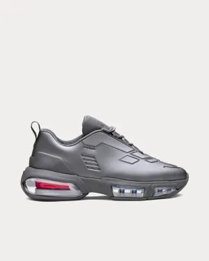 Collision Technical Fabric Grey Low Top Sneakers