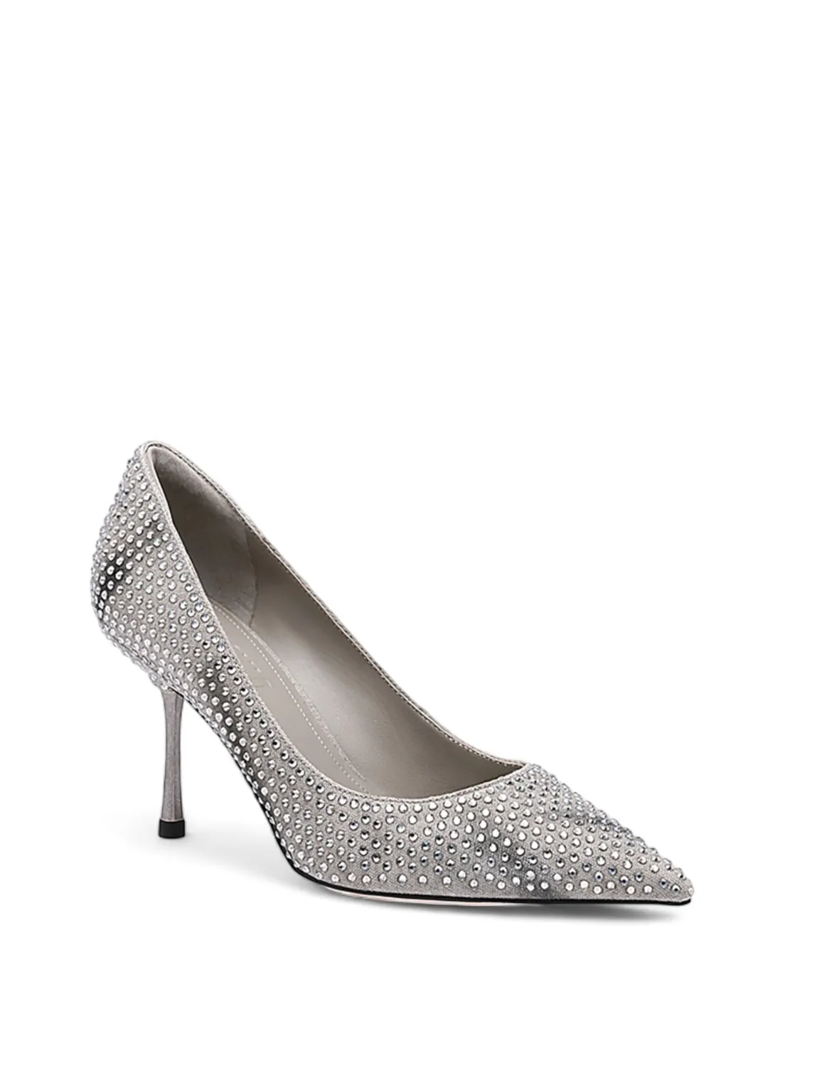 Crystal Chic Pointed Toe Heels