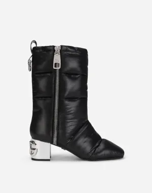 DG Karol Quilted Ankle Boots
