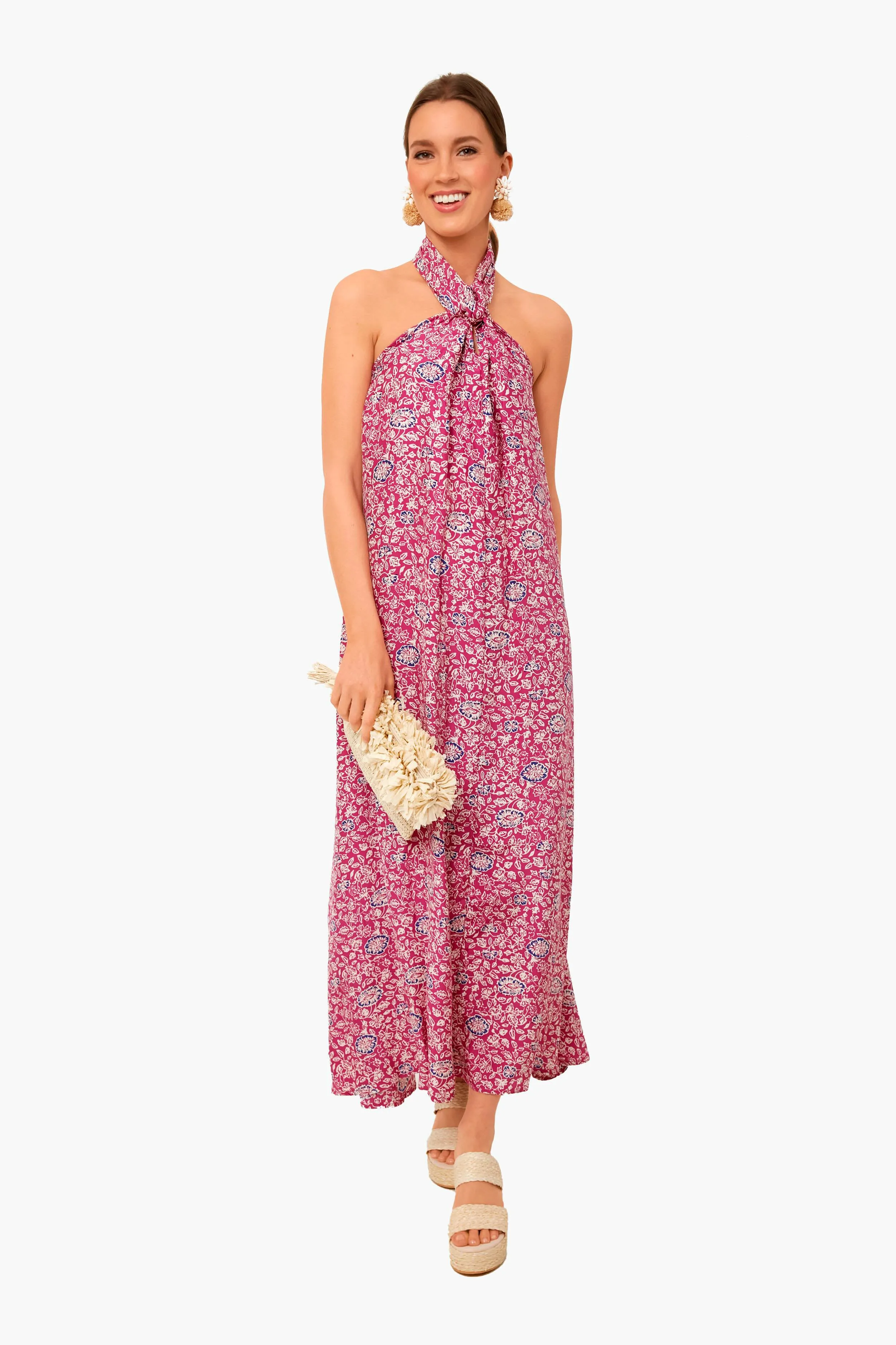 Floral Print Lavender Astrid Dress