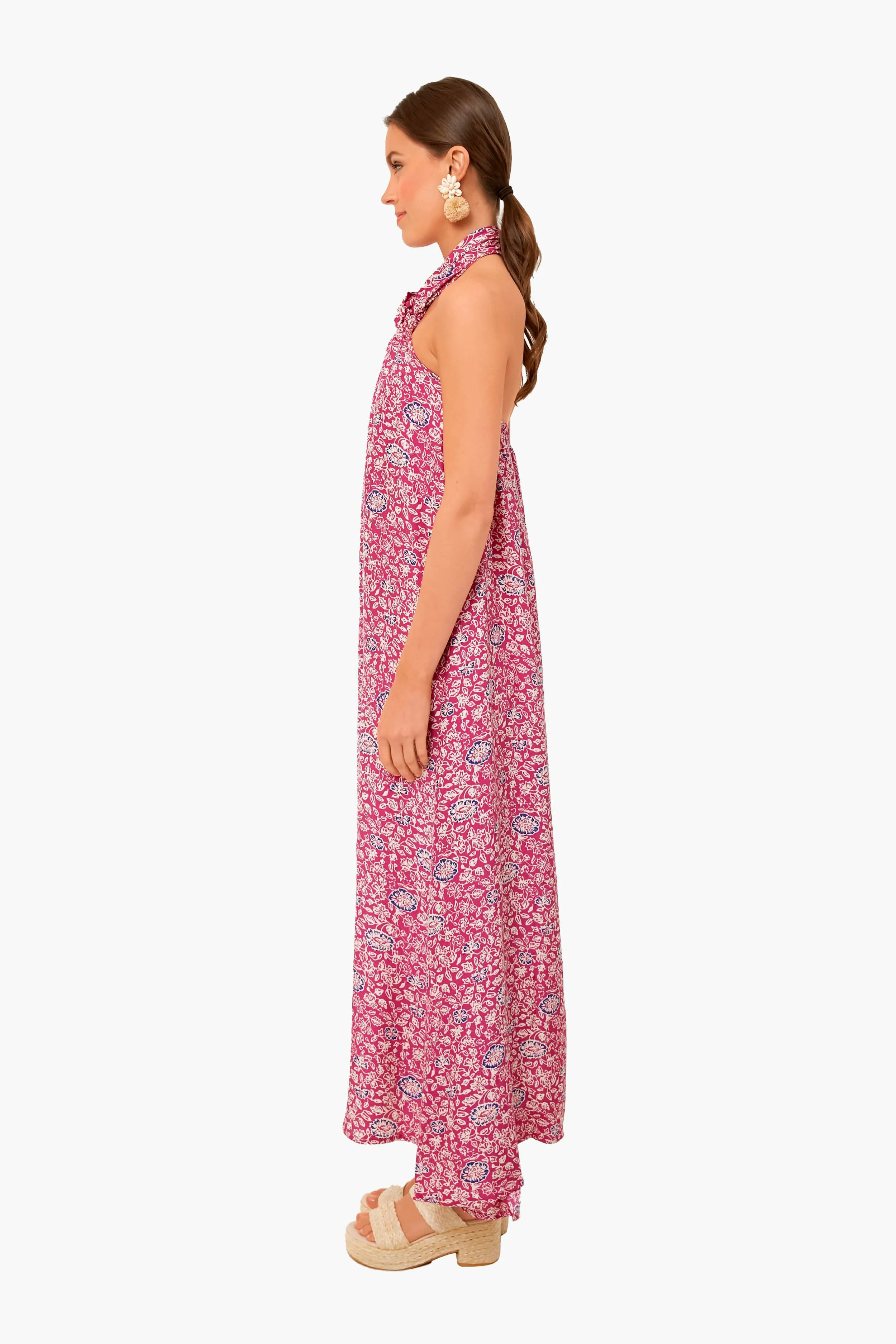Floral Print Lavender Astrid Dress