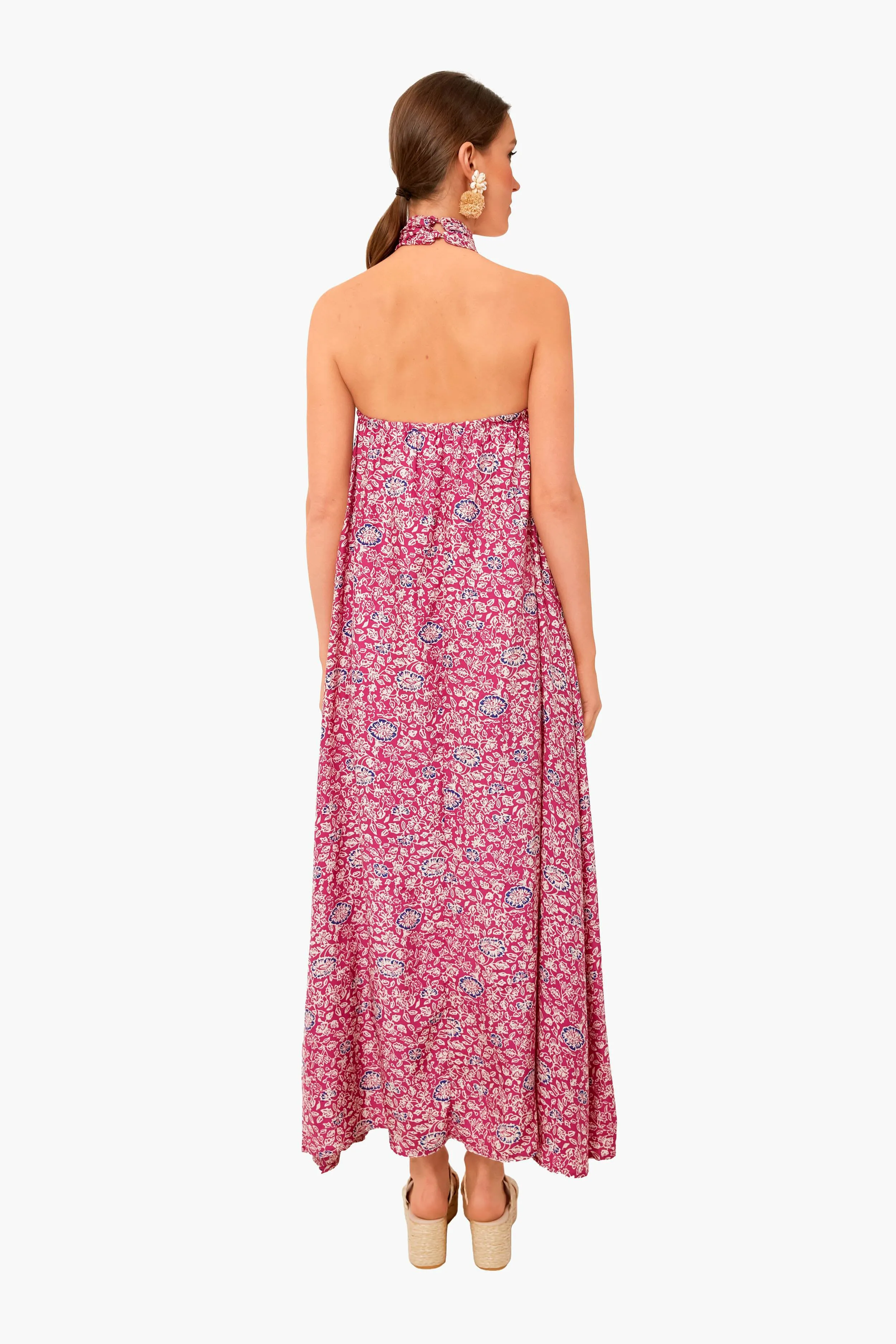 Floral Print Lavender Astrid Dress