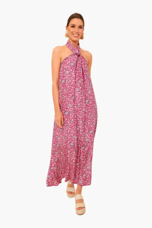 Floral Print Lavender Astrid Dress