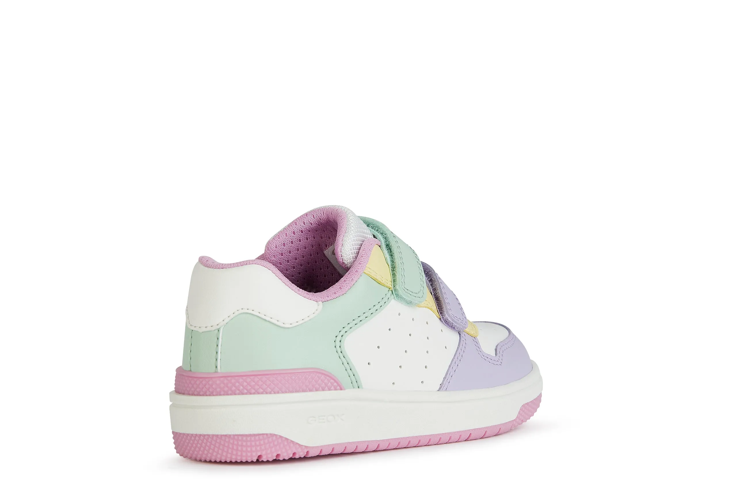 Geox Washiba | White/Multi Kids Sneakers