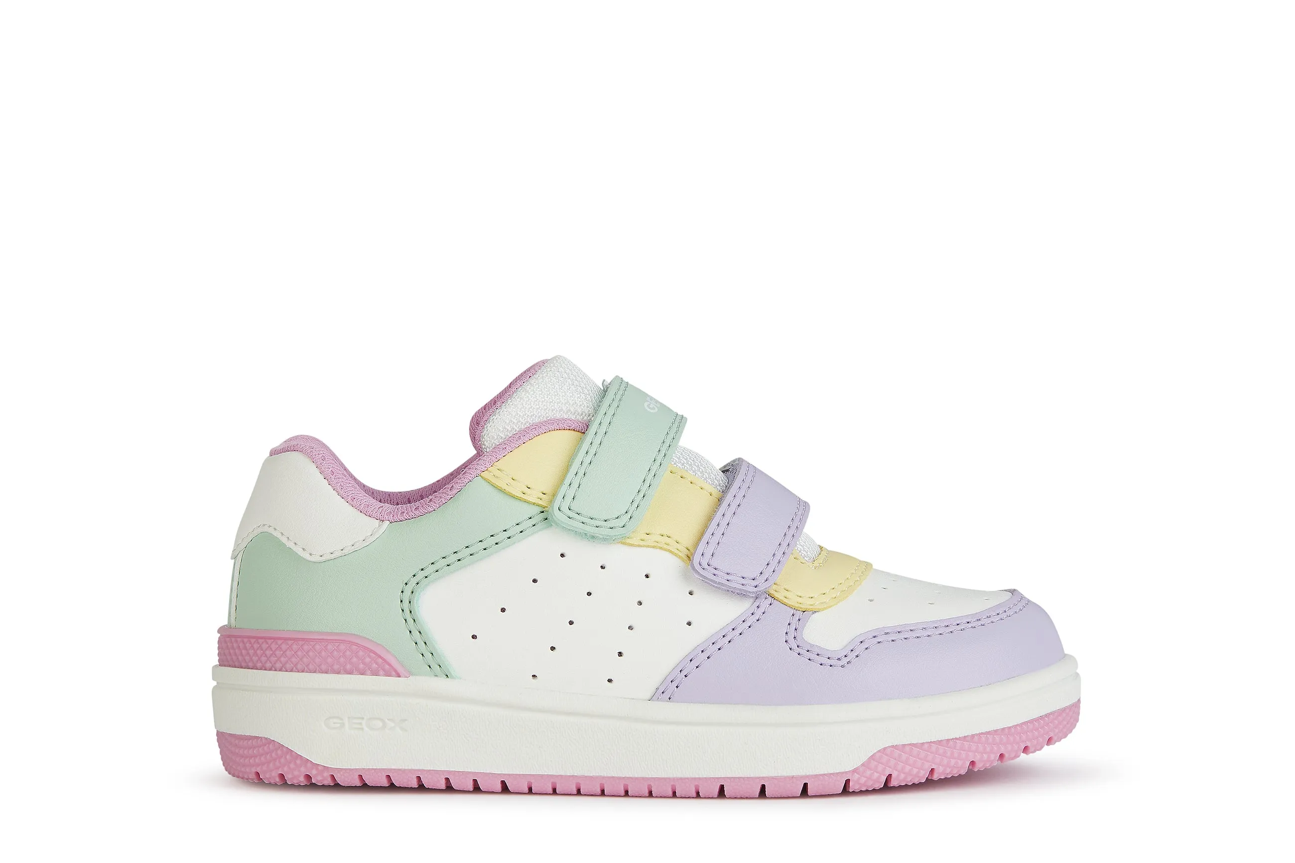 Geox Washiba | White/Multi Kids Sneakers