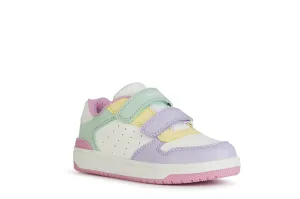 Geox Washiba | White/Multi Kids Sneakers