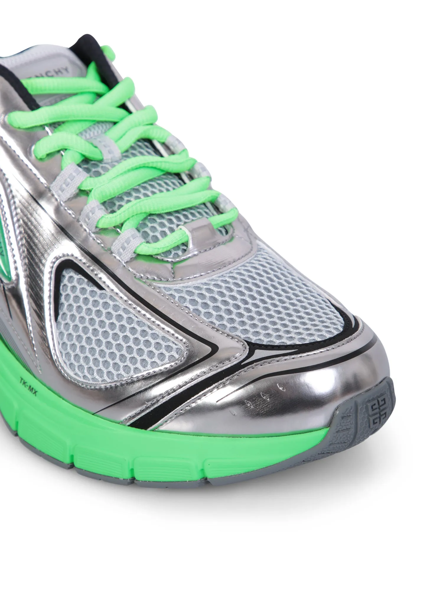 Green and silver TK-MX sneakers