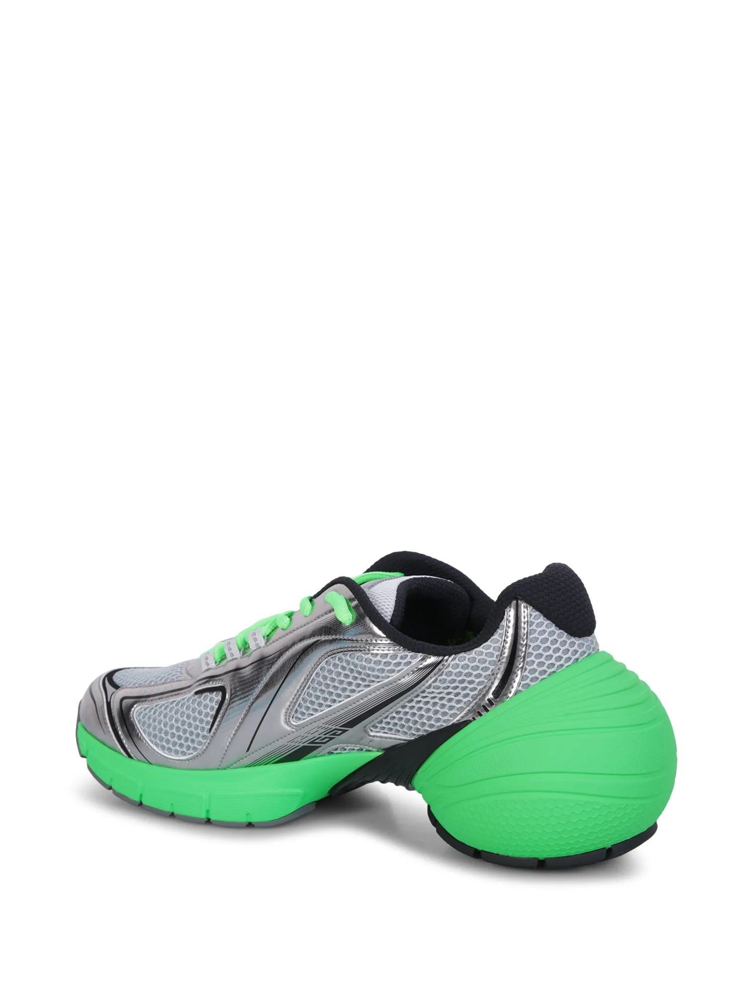 Green and silver TK-MX sneakers