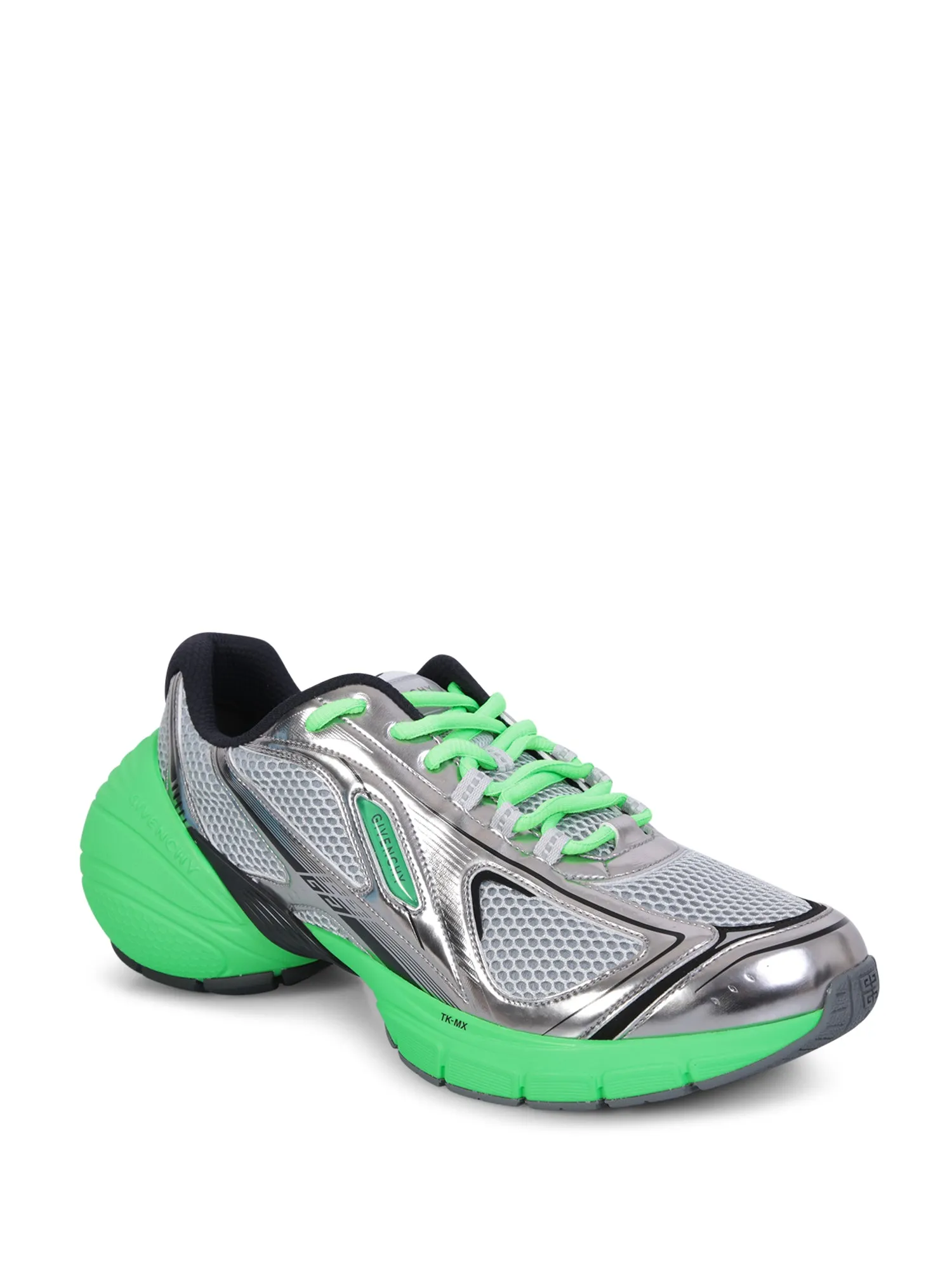 Green and silver TK-MX sneakers