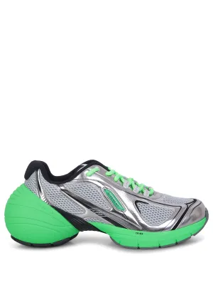 Green and silver TK-MX sneakers