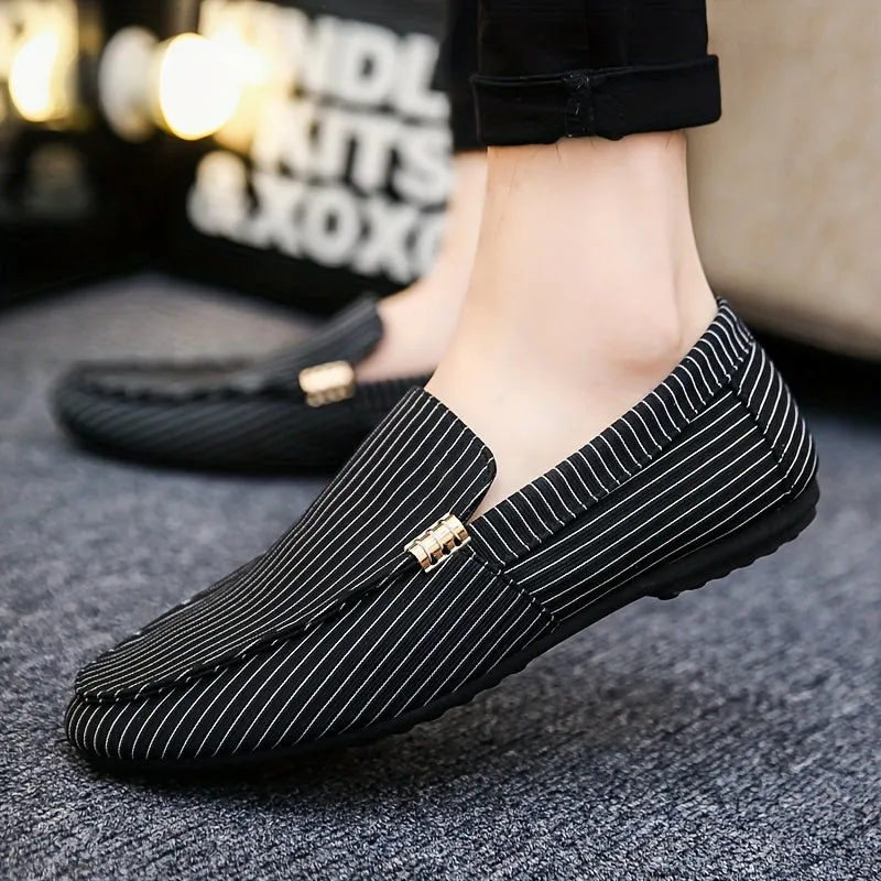 Herenpantoffels - Stijlvolle casual schoenen met geometrisch patroon
