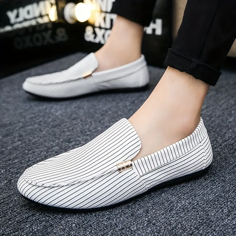Herenpantoffels - Stijlvolle casual schoenen met geometrisch patroon