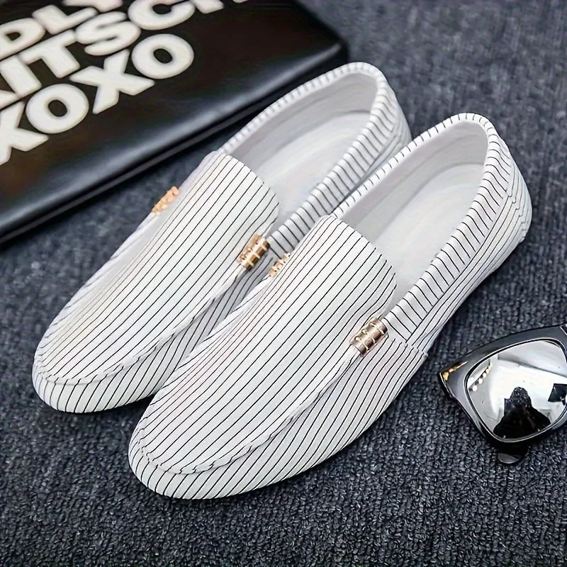 Herenpantoffels - Stijlvolle casual schoenen met geometrisch patroon