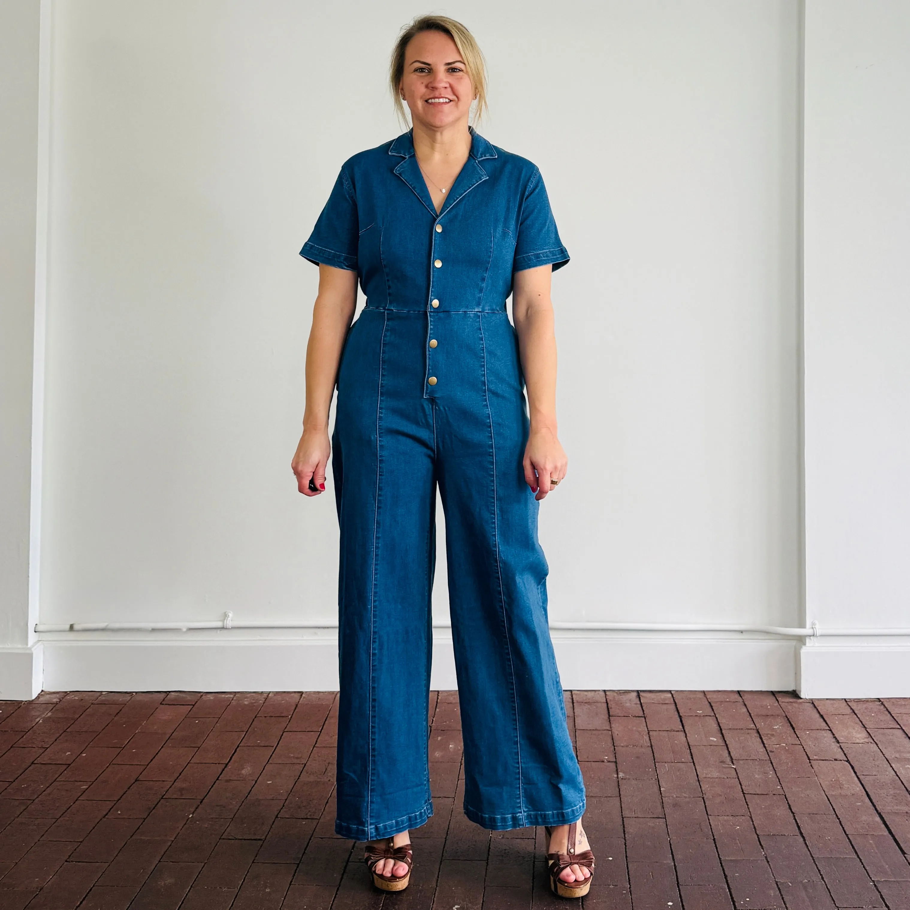 Lilly Denim Jumpsuit
