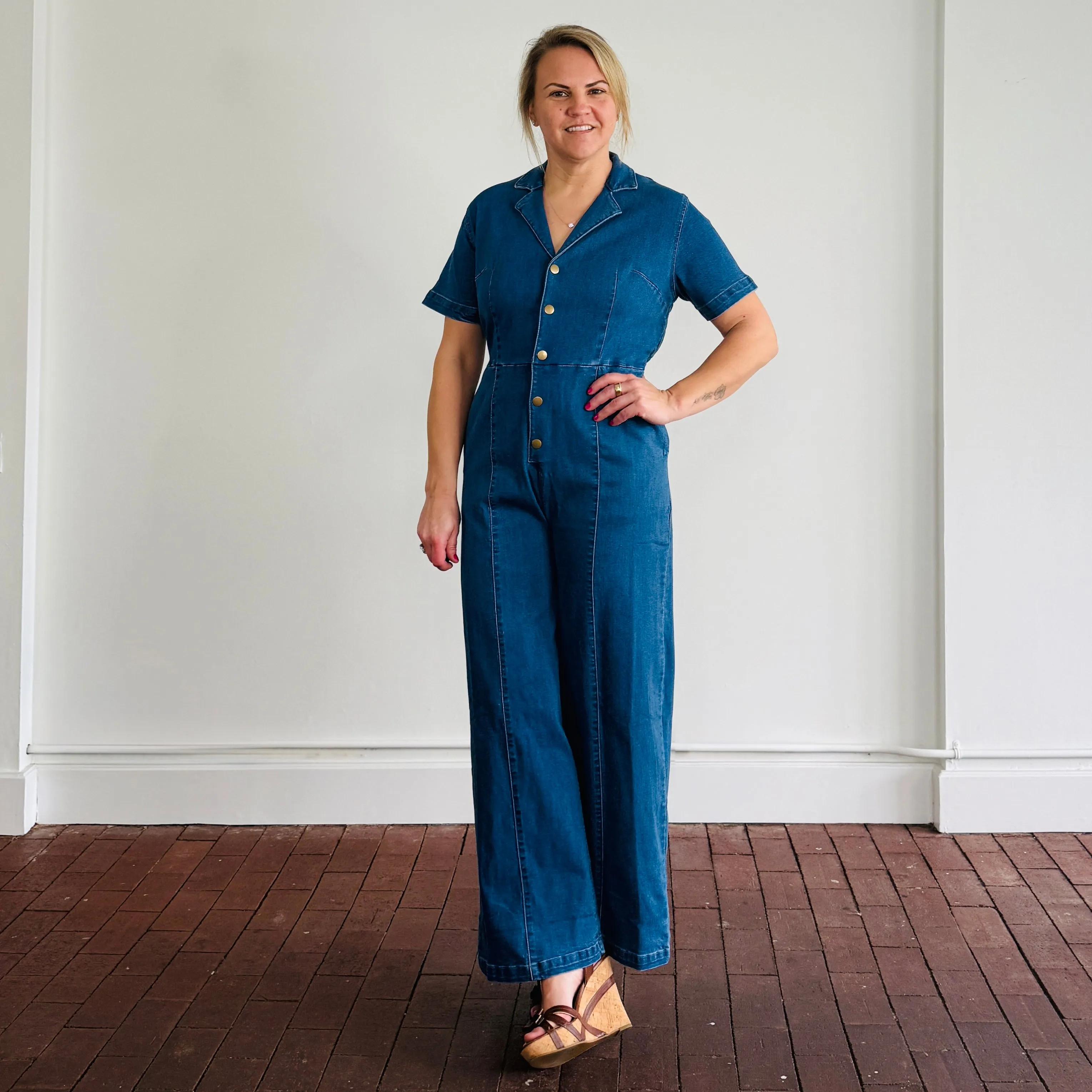 Lilly Denim Jumpsuit