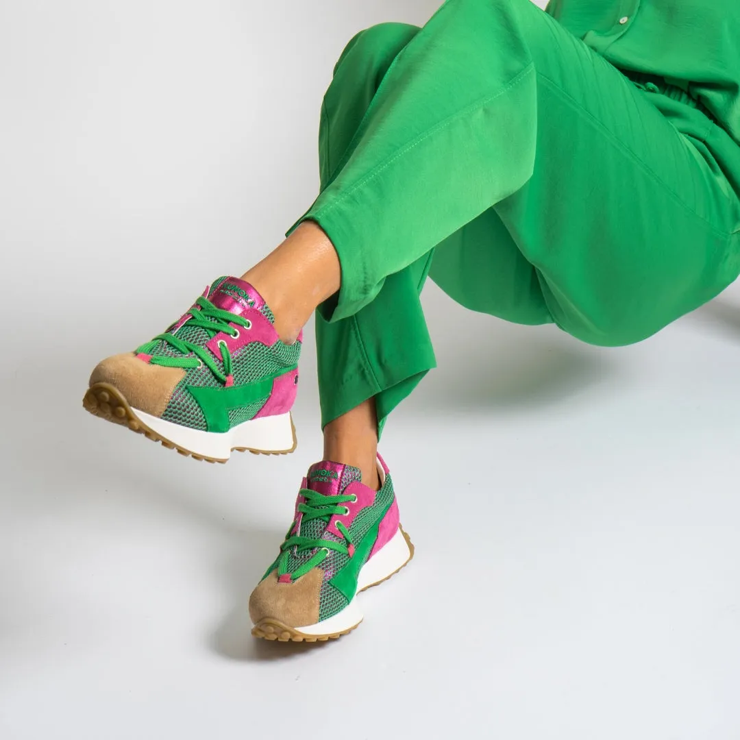 LUNA platform sneaker - Orchid
