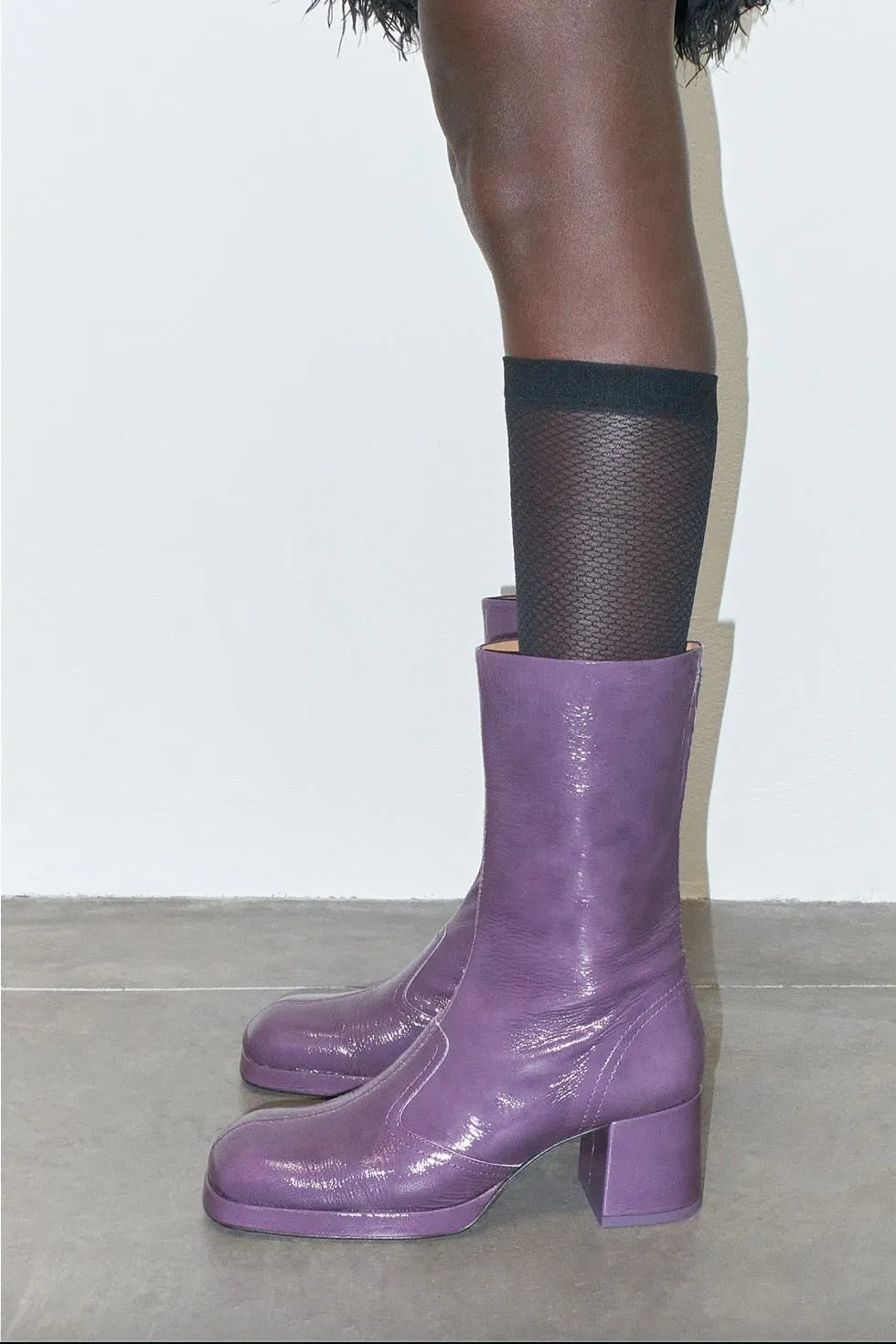 Miista - Cass Boot: Purple