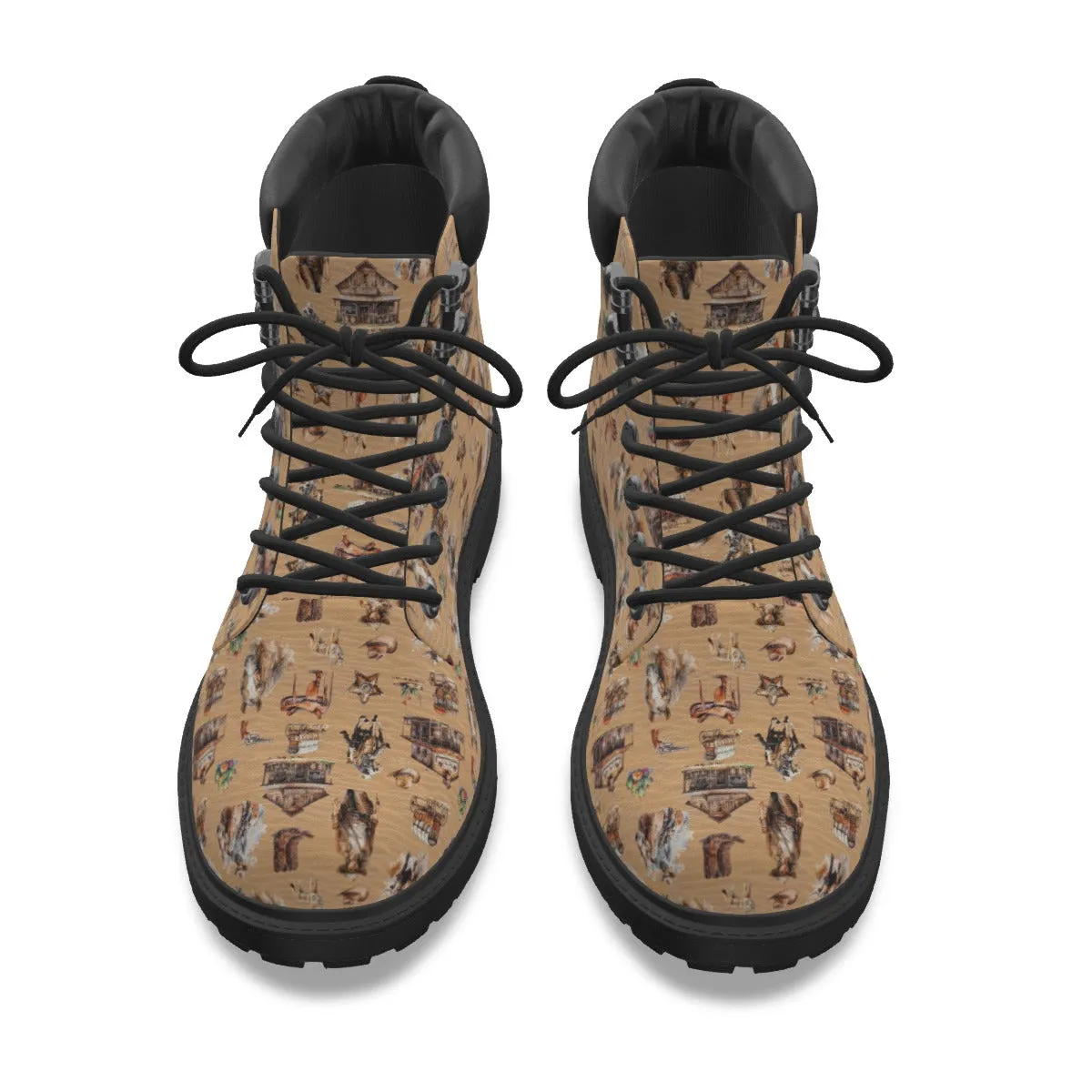 Misc AWESOME Designs Women's Martin Short Boots. Set 1 of 2
