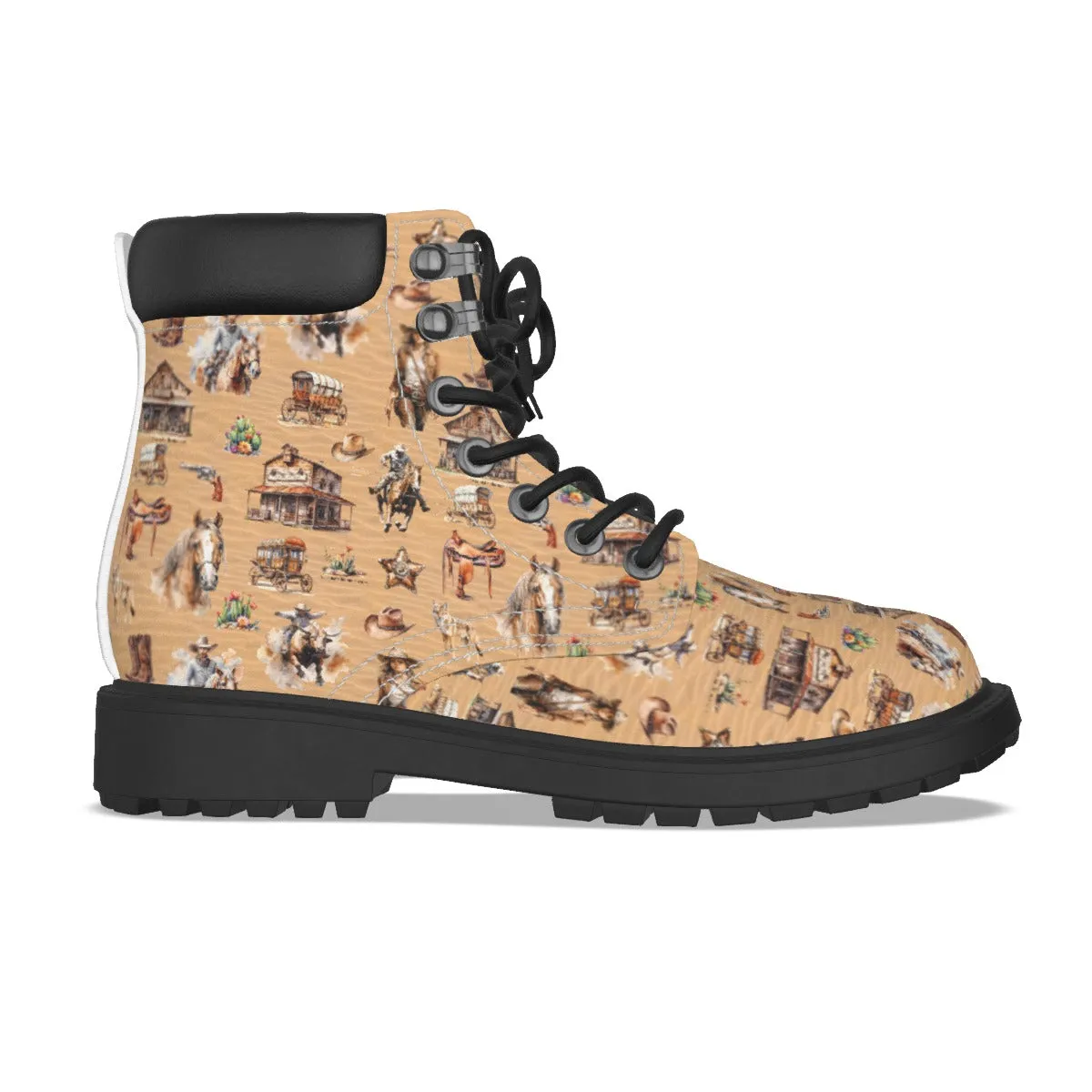 Misc AWESOME Designs Women's Martin Short Boots. Set 1 of 2