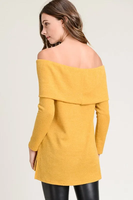 Mustard Comfy Sweater