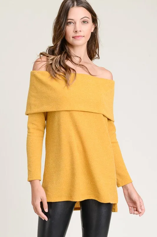 Mustard Comfy Sweater