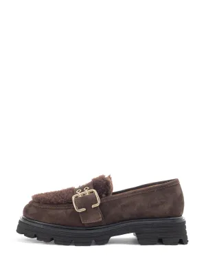 Nila | Chunky Loafer Bruin