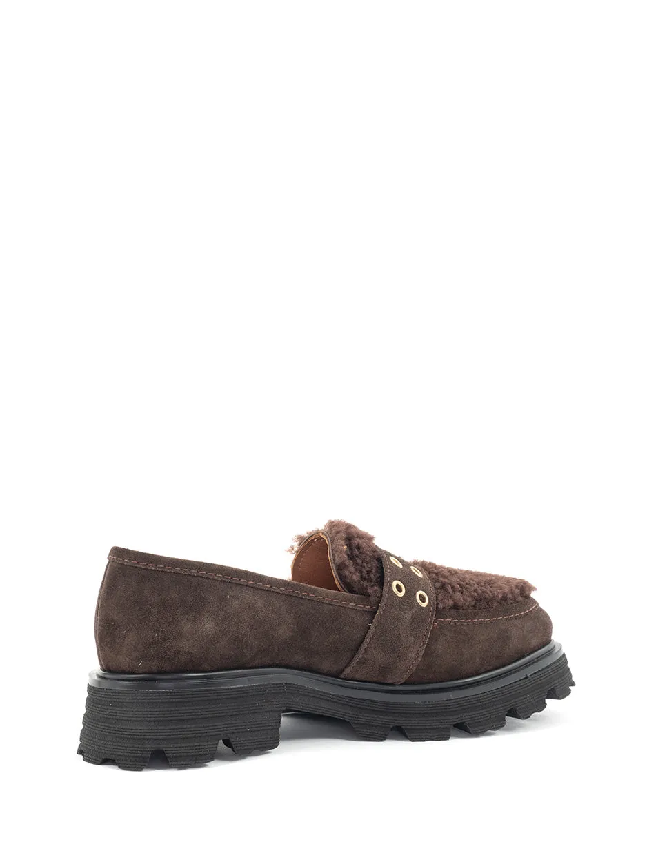 Nila | Chunky Loafer Bruin