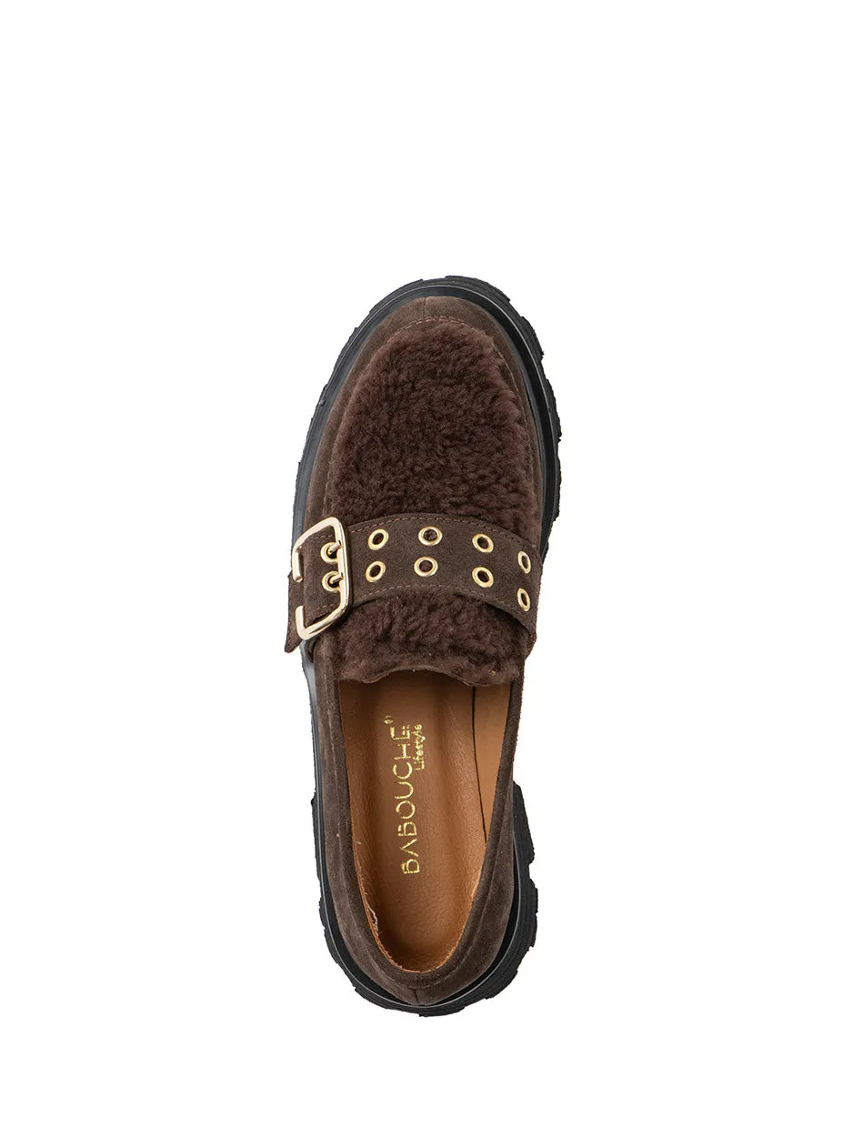 Nila | Chunky Loafer Bruin