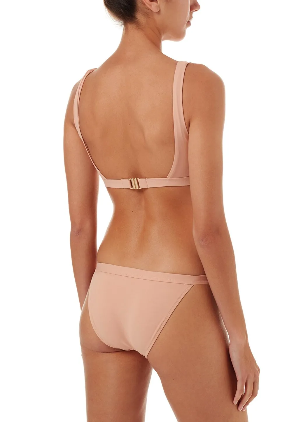 Orlando Tan Classic Over The Shoulder Crop Bikini