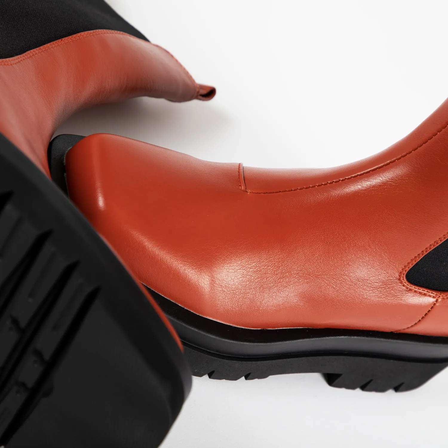 RAID Newport Ankle Boot in Rust