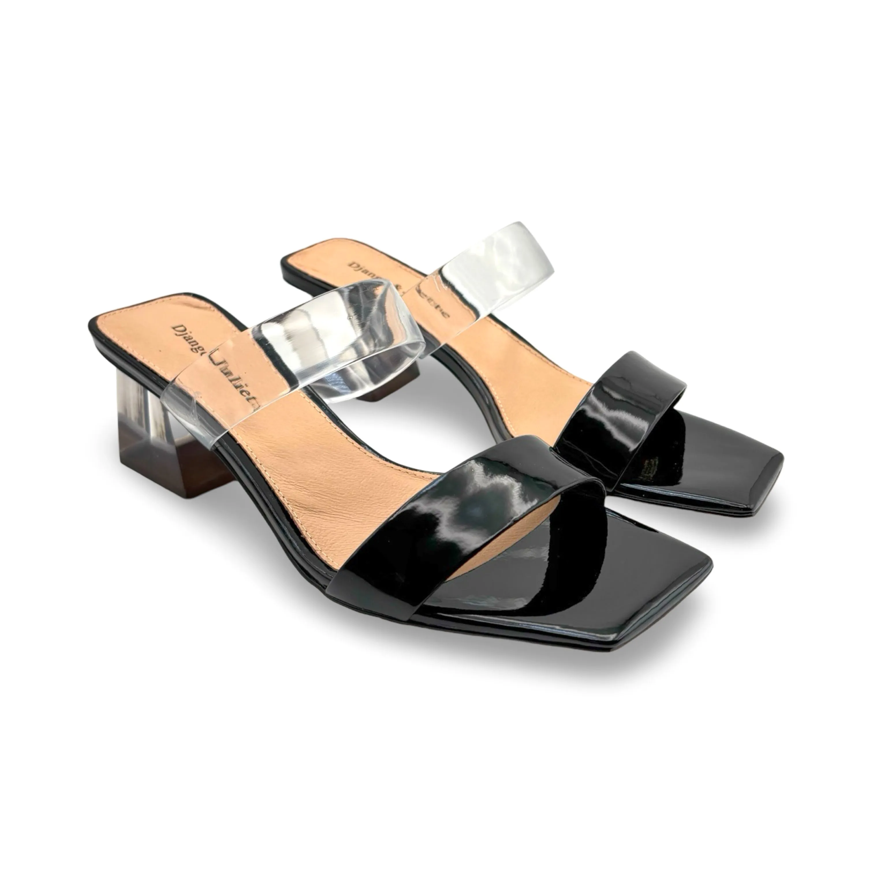 Ralsty Black Heel Slide
