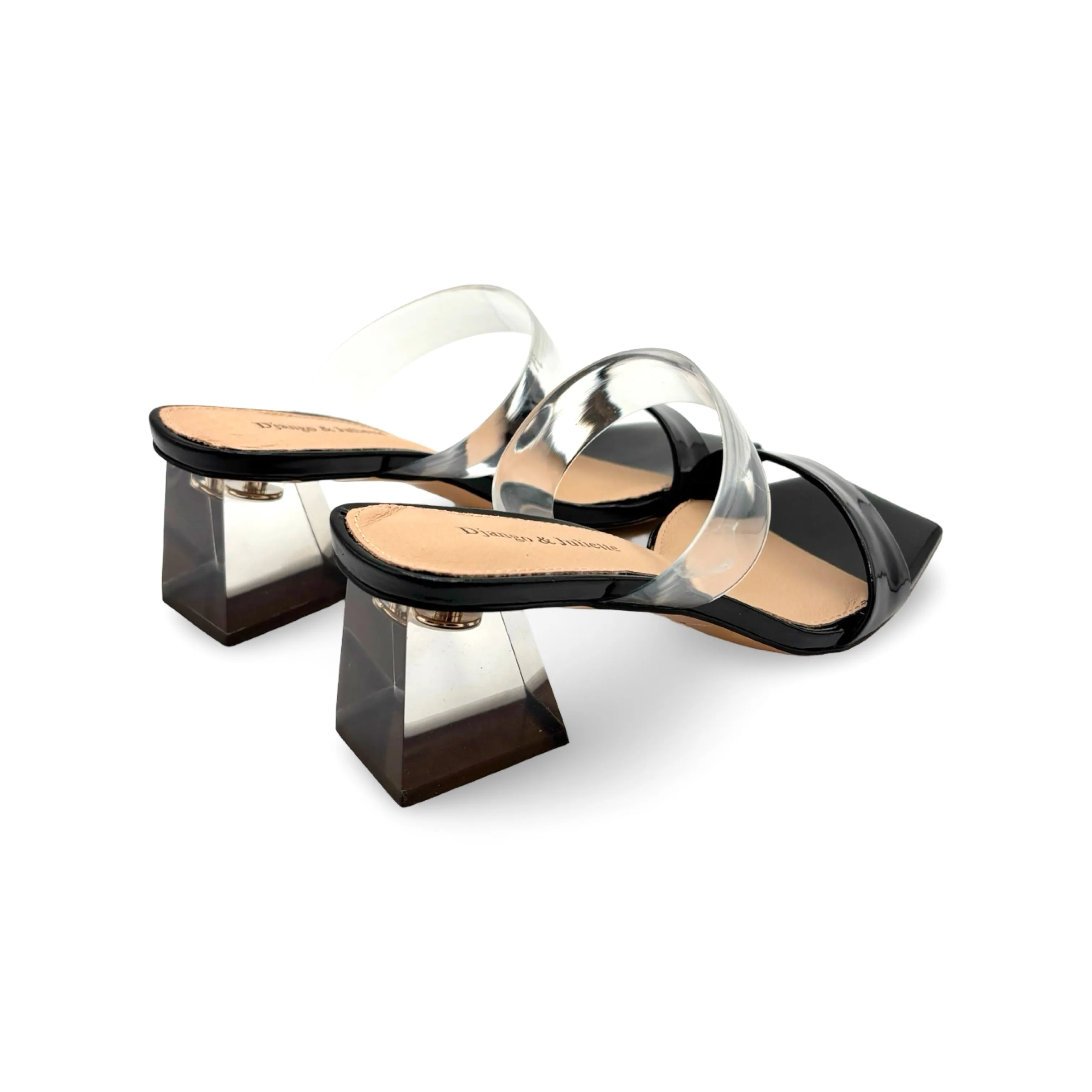 Ralsty Black Heel Slide