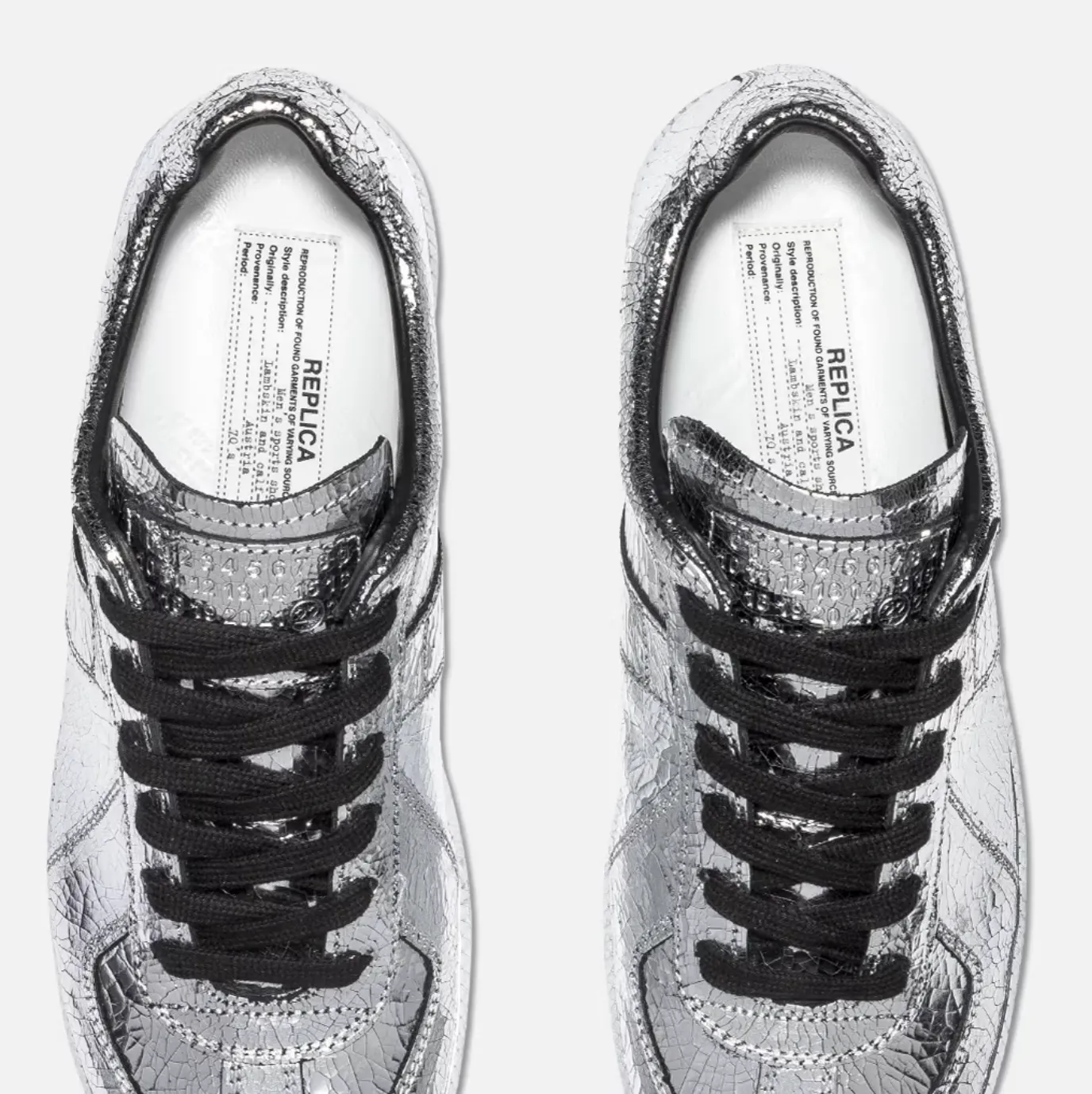 REPLICA SNEAKERS - SILVER