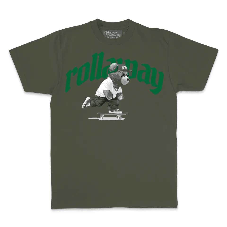 Rollaway Teddy - Olive T-Shirt