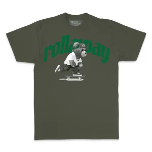 Rollaway Teddy - Olive T-Shirt