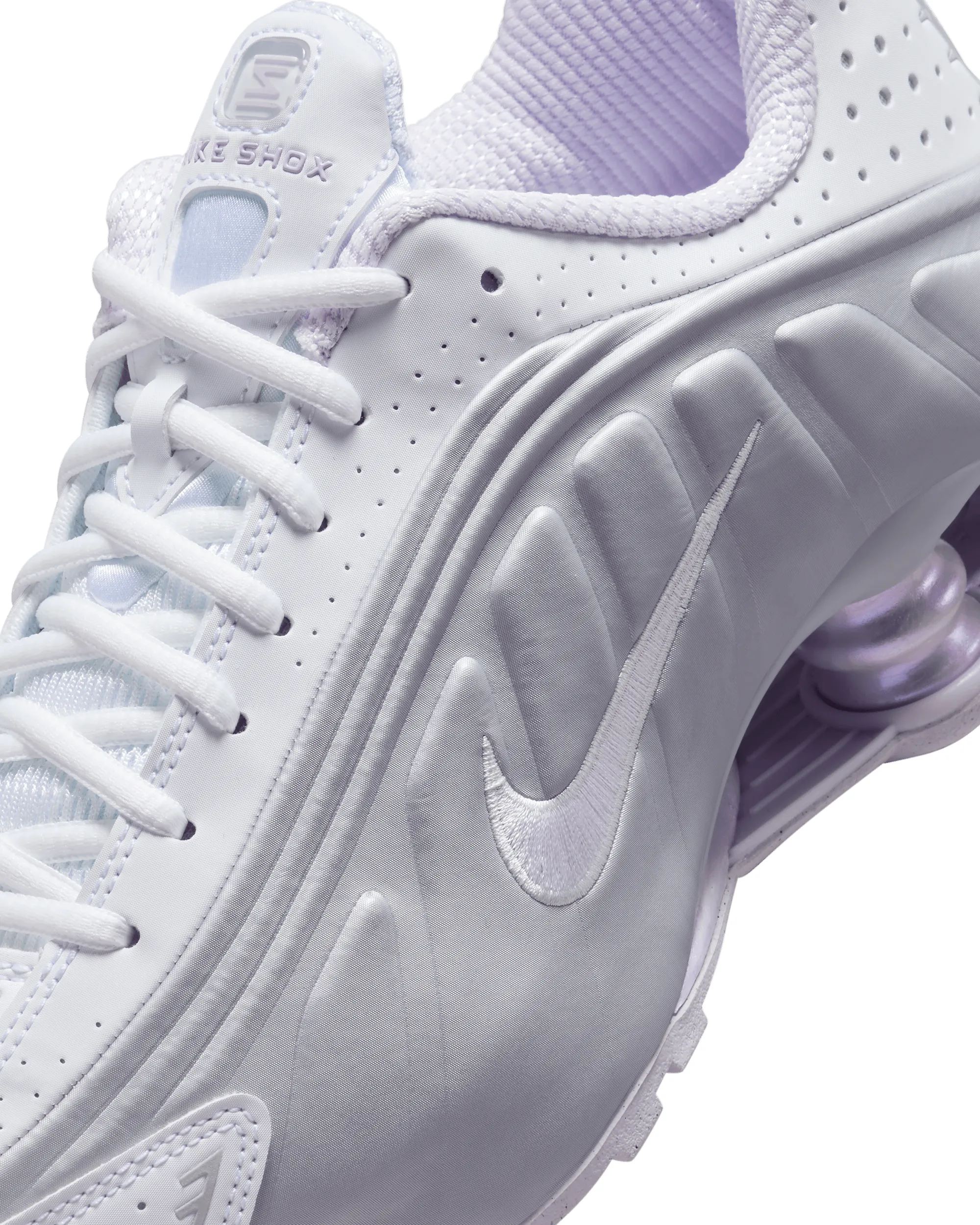 Shox R4 - White / Barely Grape / Platinum