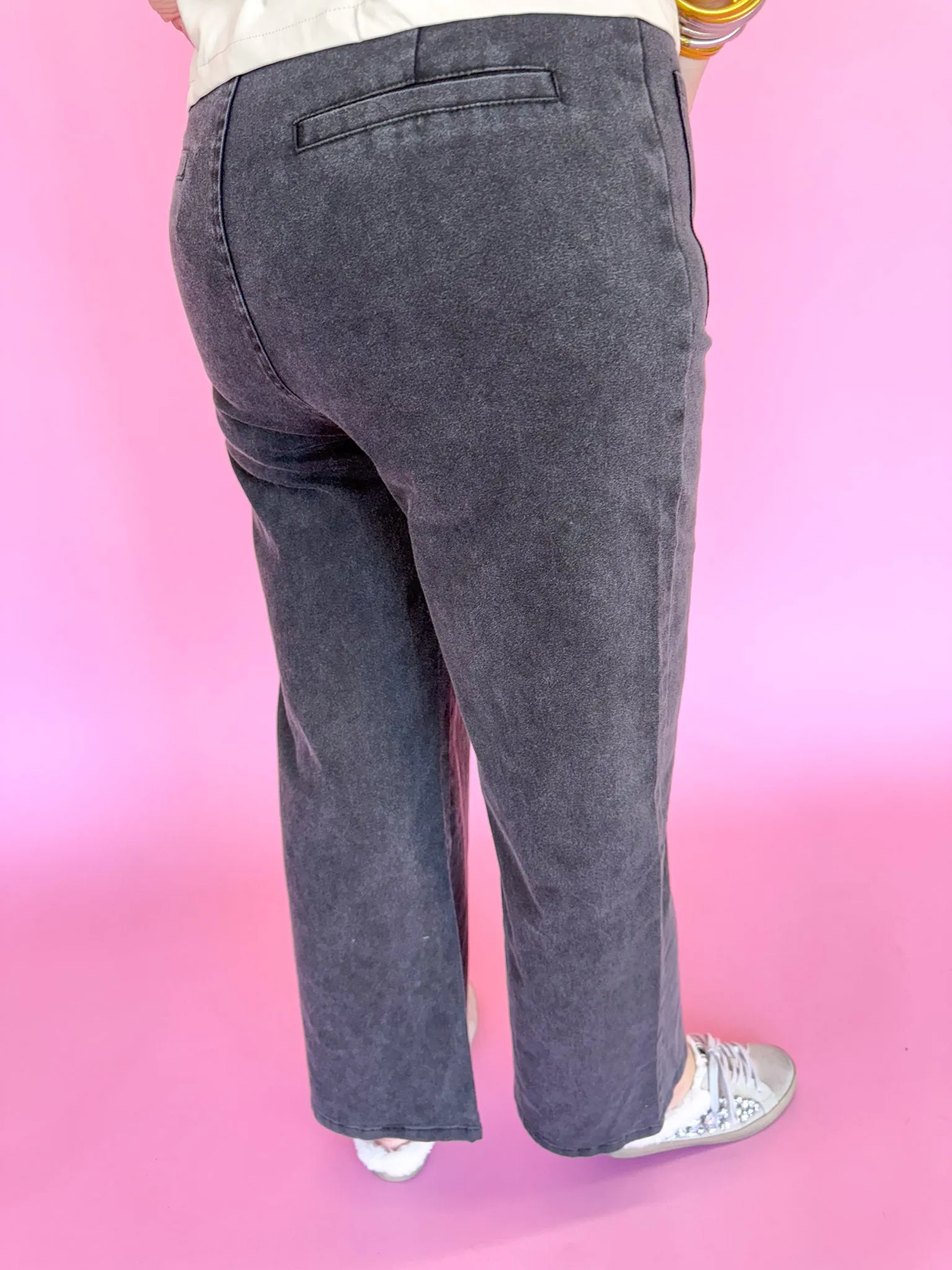 Step Right Up Pants - Black
