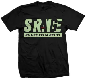 Strange Soul - Black T-Shirt (Glow In The Dark)