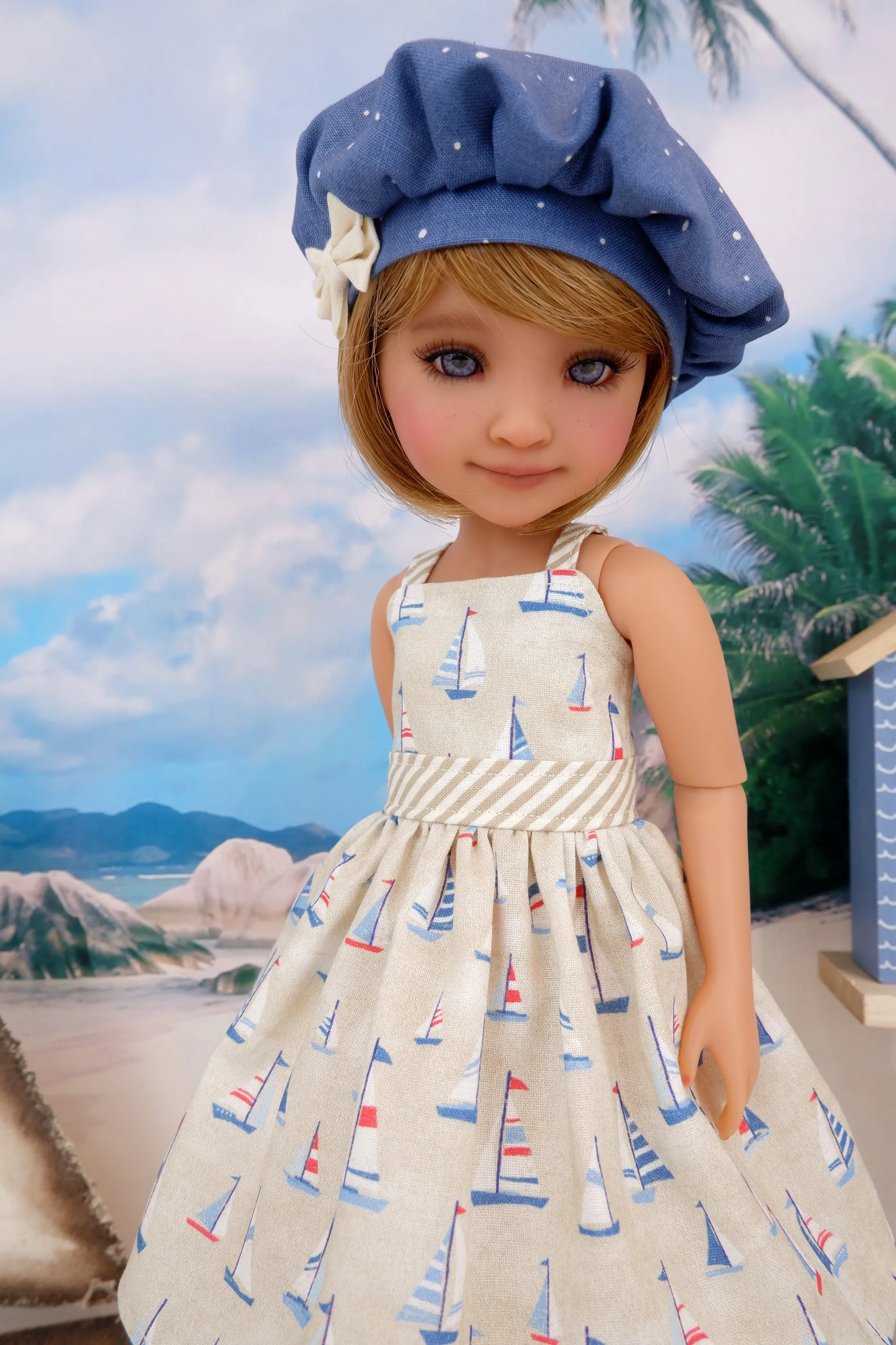 Summer Sailing - dress & jacket with shoes for Ruby Red Fashion Friends doll