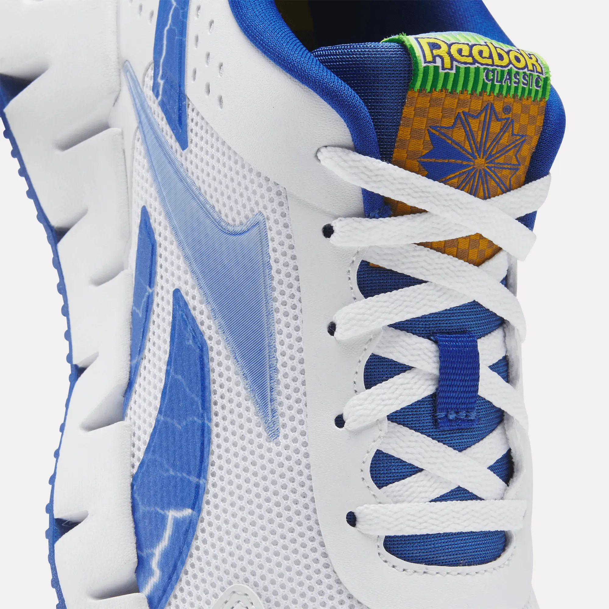 Unisex Reebok x Sonic Zig Dynamica 2.0 Shoes - Grade School